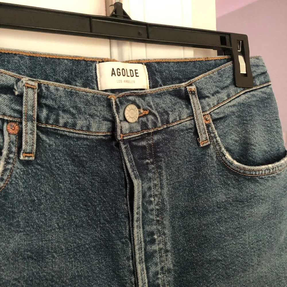 New: Agolde Riley Denim Jeans. Organic Cotton. Size 30 - Picture 6 of 16
